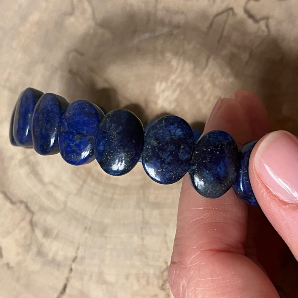 Lapis Lazuli Natural Gemstone Bracelet